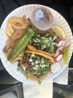 Carne Asada street tacos