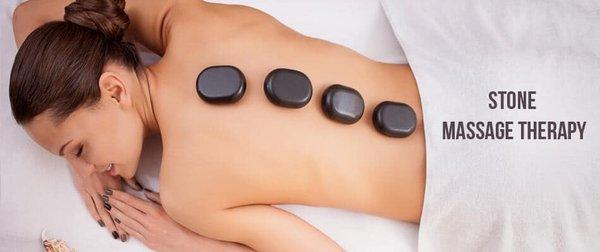 1H massage free  hot stone treatment