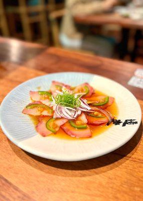 Hamachi Carpaccio - love me some hamachio!   :P