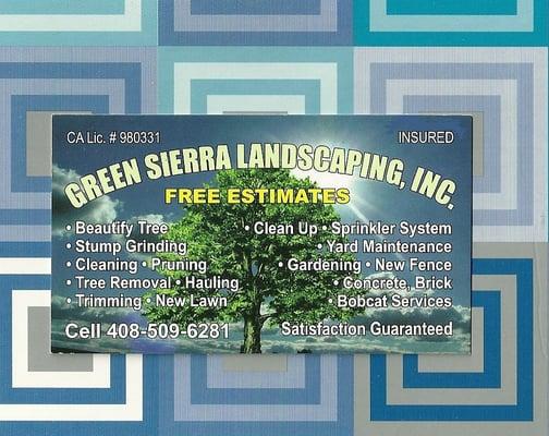 Green Sierra Landscaping