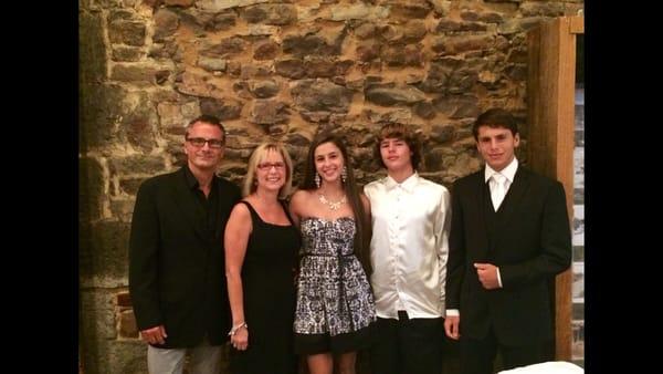 My Family
 Pierre, Christine, Taylor, Eli and Blake Samaha.