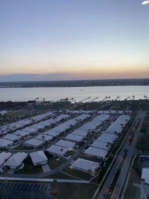 We had a great dinner at the top of Daytona. Tonya was great.