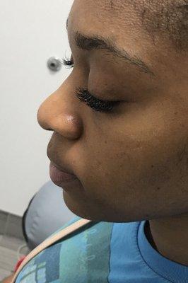 Natural Lash done by Charul