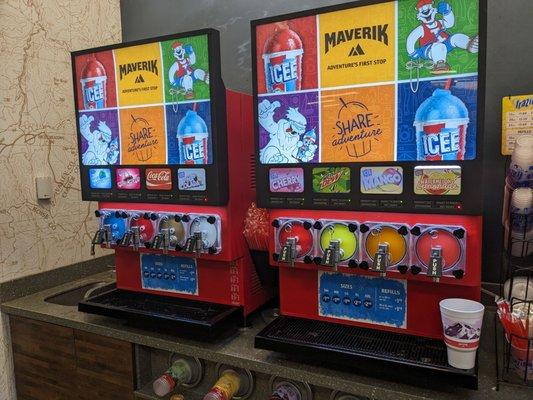 8 flavors of Icee?! Color me impressed.