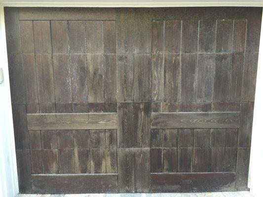 We can bring your garage door back to its original beauty too!