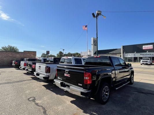 Robert Brogden Buick GMC Cadillac has a nice selection of LD and HD trucks