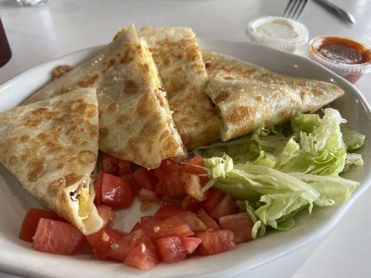 Breakfast quesadilla