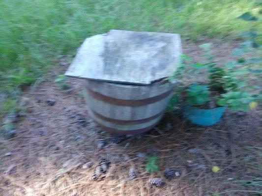 Wooden table tub. Great condition.