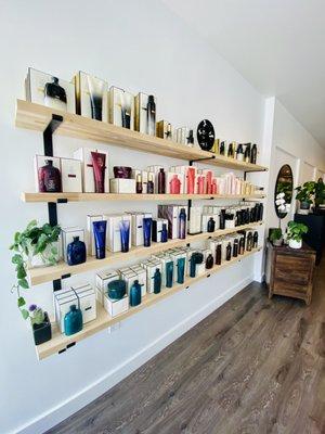 Oribe Product Wall