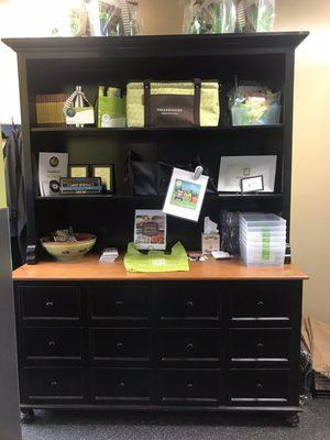 Monthly display of goodies and offers