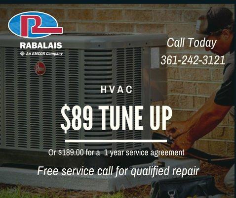 Our HVAC specials