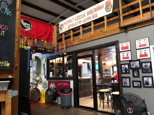 Beer awards and the Tap Room.