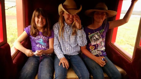 Stagecoach Ride for the girls