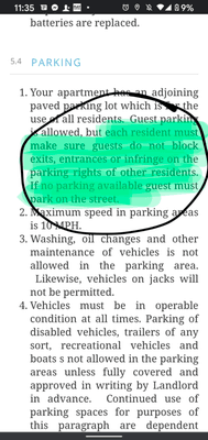 There's no guest parking at this apartment complex due to the size. Only enough parking for renters. Guest parking is on the street