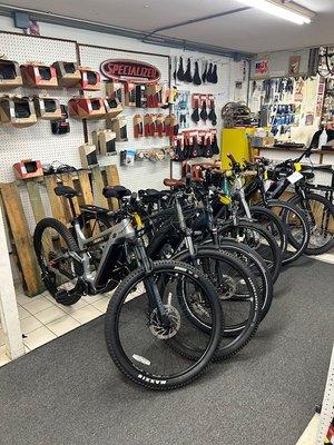 Check out our extensive e-bicycle inventory