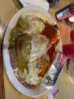 O/ Chile Rellenos Poblanos