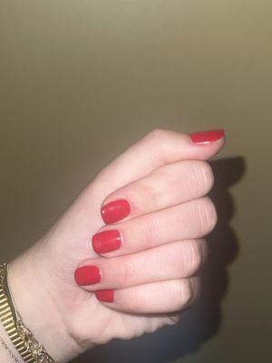 Gel manicure