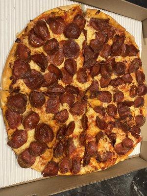 Large pepperoni