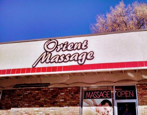 Orient Massage - store front