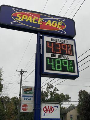 Gas prices 10/21/23