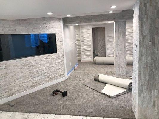 Finish basement