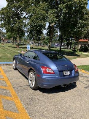 Our Chrysler Crossfire Coupe fixed perfectly at Chrysler Z in Hoffman Estates IL !!