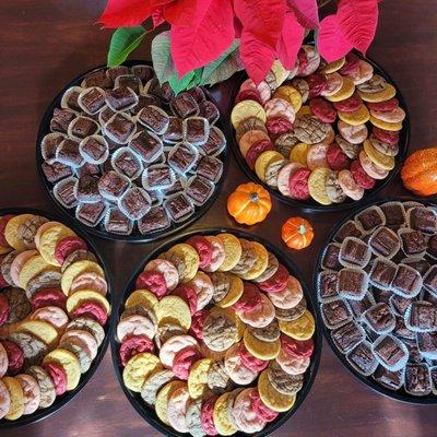 Cookies and vegan brownies