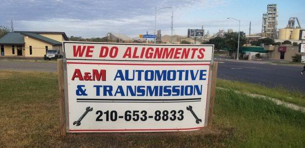 The sign on naco-perrin rd.