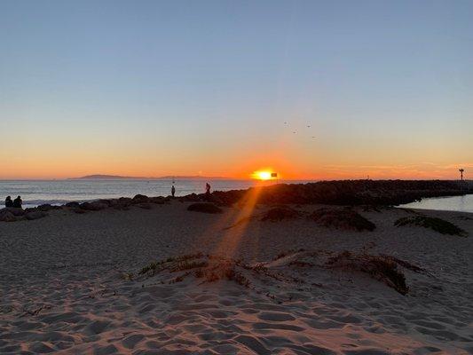 Sunset at Channel Islands