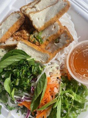 Tofu Viet Noodle Salad