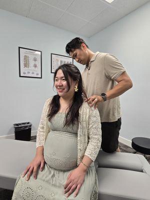 Chiropractic is great for pre-natal patients.