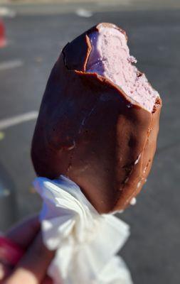 Huckleberry Dipped Ice Cream Bar