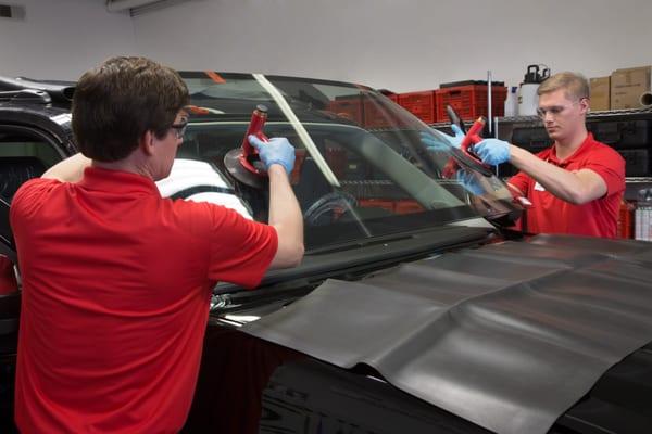 Windshield Replacement by Presto Auto Glass.