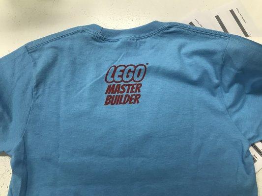 2020 LEGO Contest T Shirt