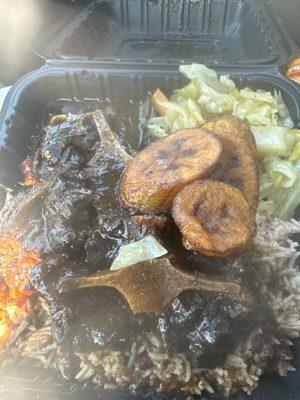 Jerk oxtails