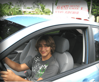 Avanti Auto Driving School Student