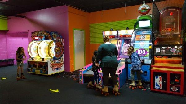 2017-10-22. The New Rink. Shelby Twp. Mi. The Midway Arcade. Redeem your tickets for prizes.