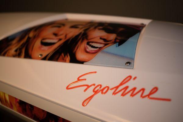 Ergoline: A great brand of tanning bed.