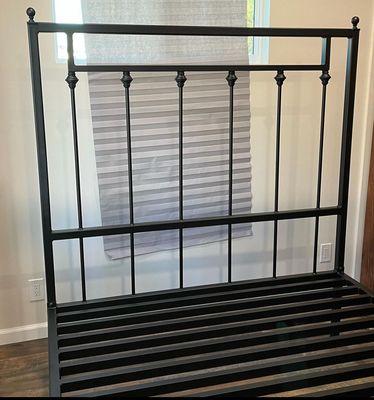 custom, heavy duty bedframe