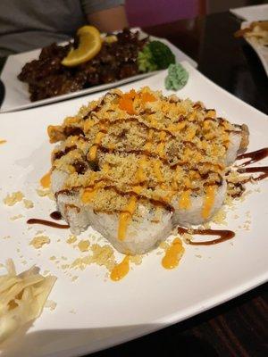 Volcano roll