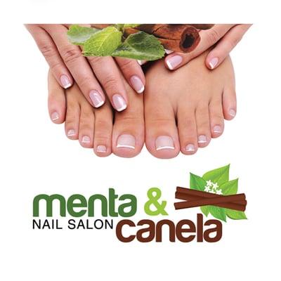 Logo Menta y Canela Nail Salon