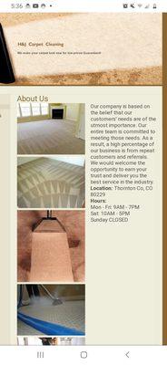 H&J Carpet Cleaning