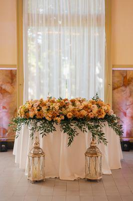 Sweetheart Table arrangement