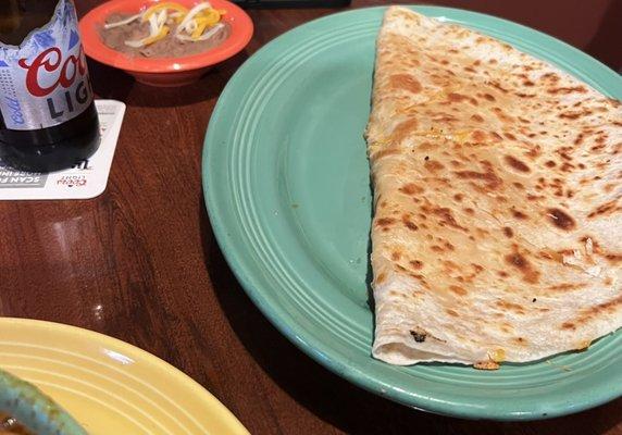 Chicken quesadilla