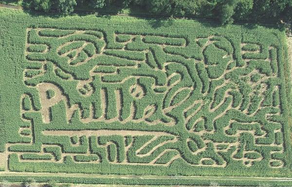 like the maze at the Overlook Hotel, Oregon