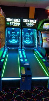 Check out those LED skeeball lane lights!