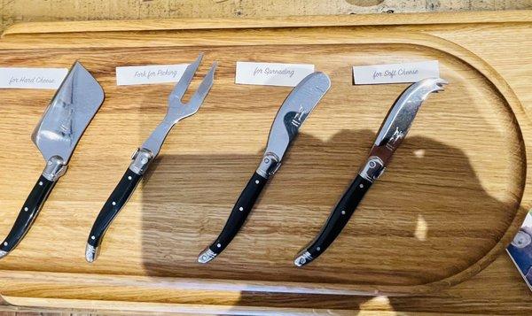 Imported from France cheese knives