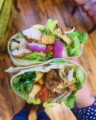 Honey Mustard Chicken Wrap!