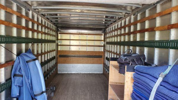 Our truck ready for another moving project!