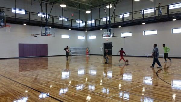 Friendly pick up Bball game